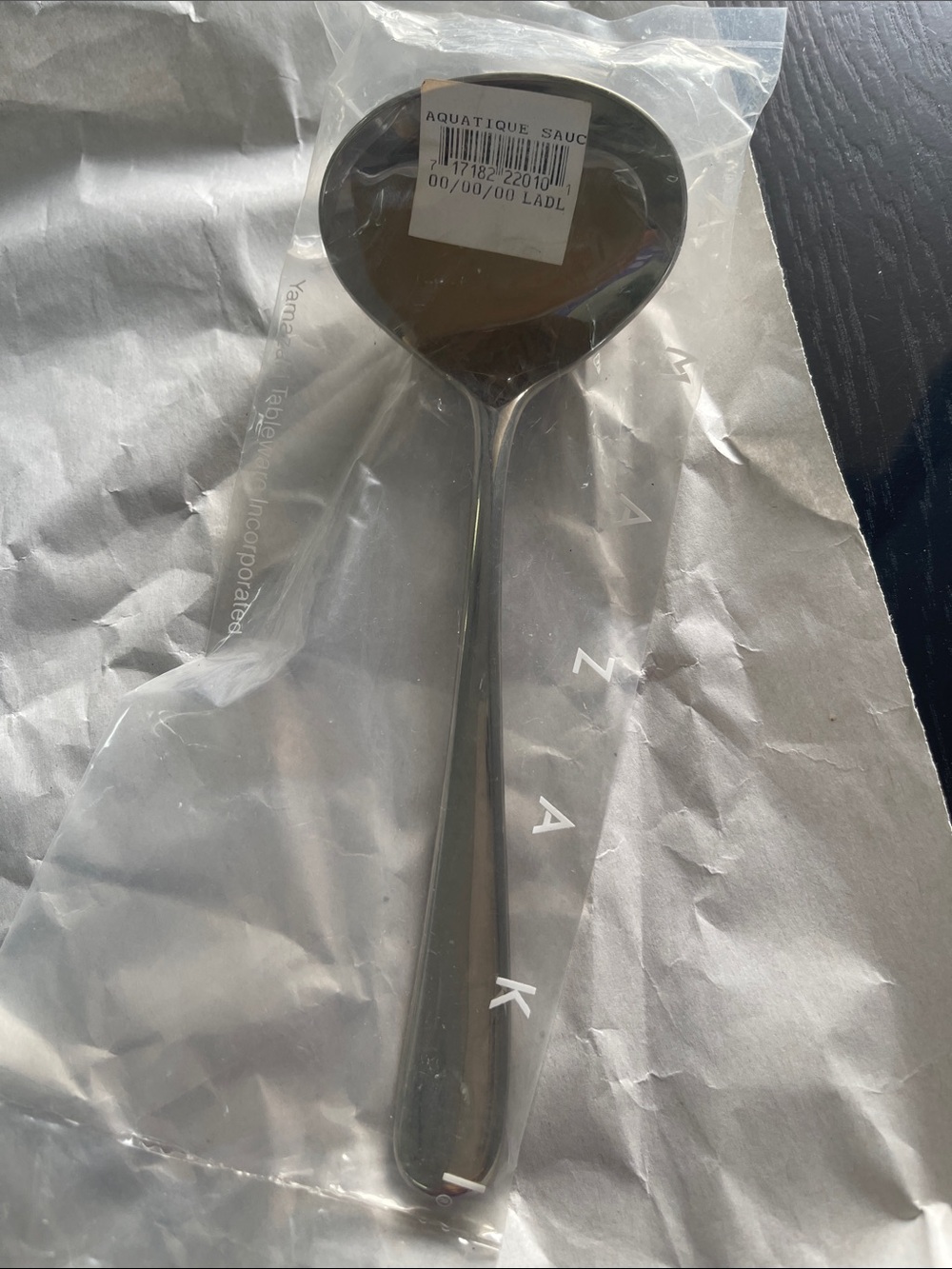 Yamazaki Aquatique Ice Gravy Ladle NIP